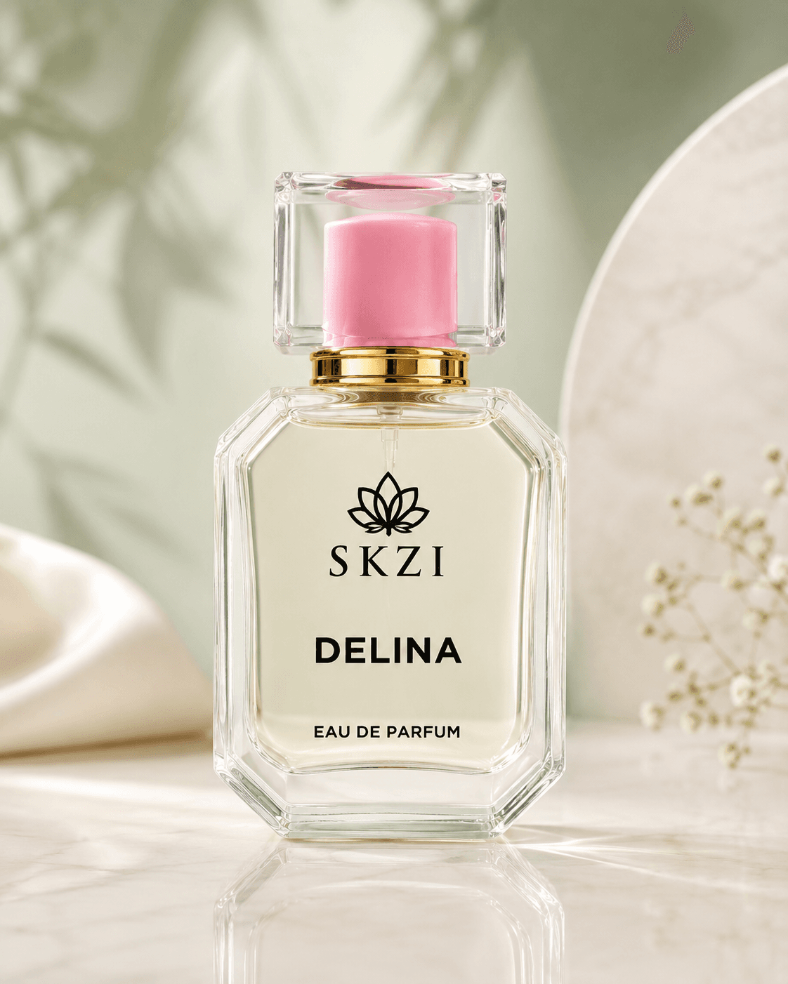 Delina fragrance bottle